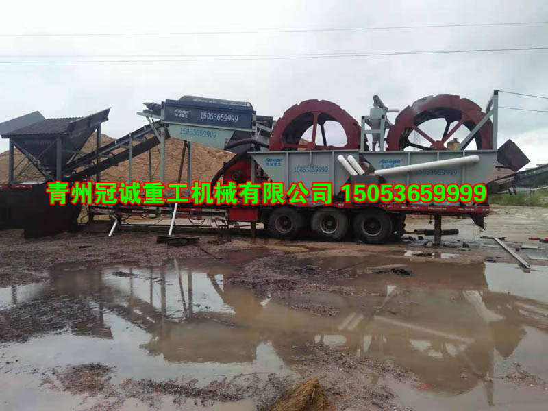 河南平頂山破碎洗沙機現(xiàn)場