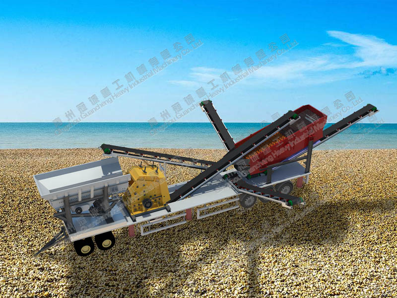 移動(dòng)破碎站_制石子設(shè)備